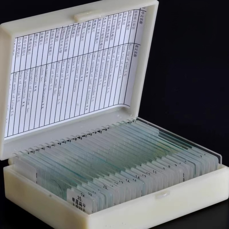 Science Max - Glazen objectglaasjes Voorbereide microscoopglaasjes met schokbestendige