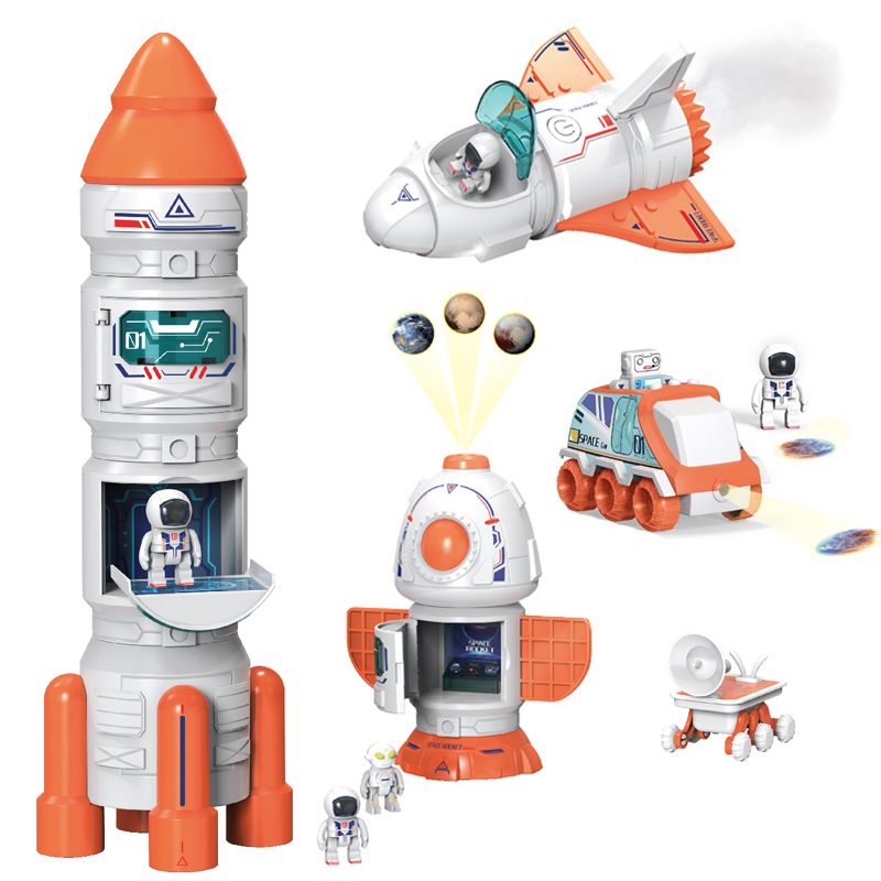 Science Toys Diy - Nieuw ruimtevaartuig bouwpakket DIY raket ruimteschip