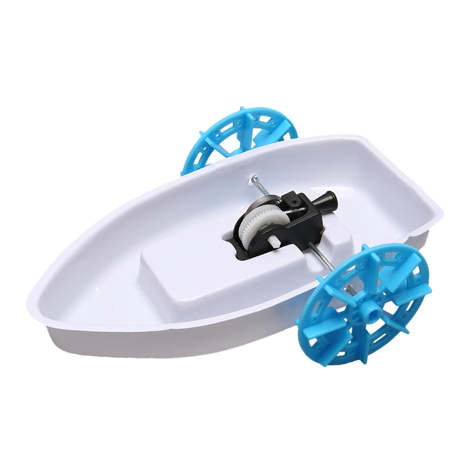 Science Toys Diy - Zelfbouw educatief modelbouwpakket, onafgewerkt houten boot,