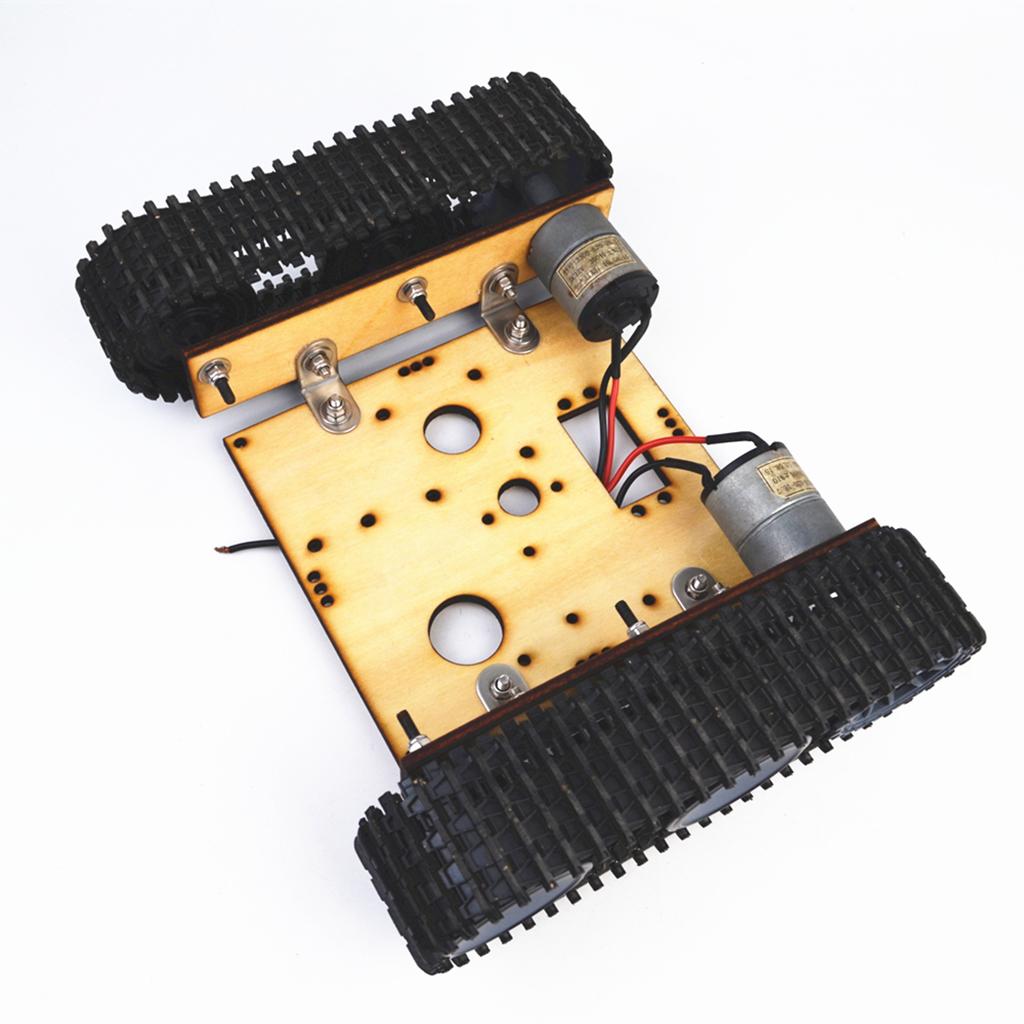 Science Project Robot - Robot Tank Auto Chassis Legering Rupsbanden
