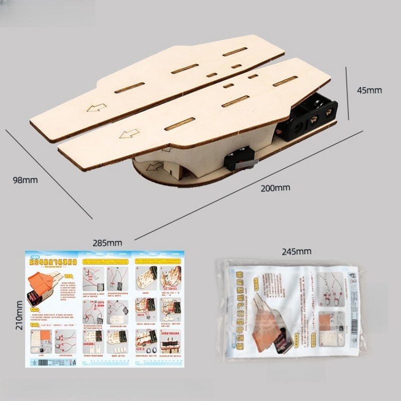 DIY Vliegdekschip Papieren Vli - Science Toys Diy recensie en prijs