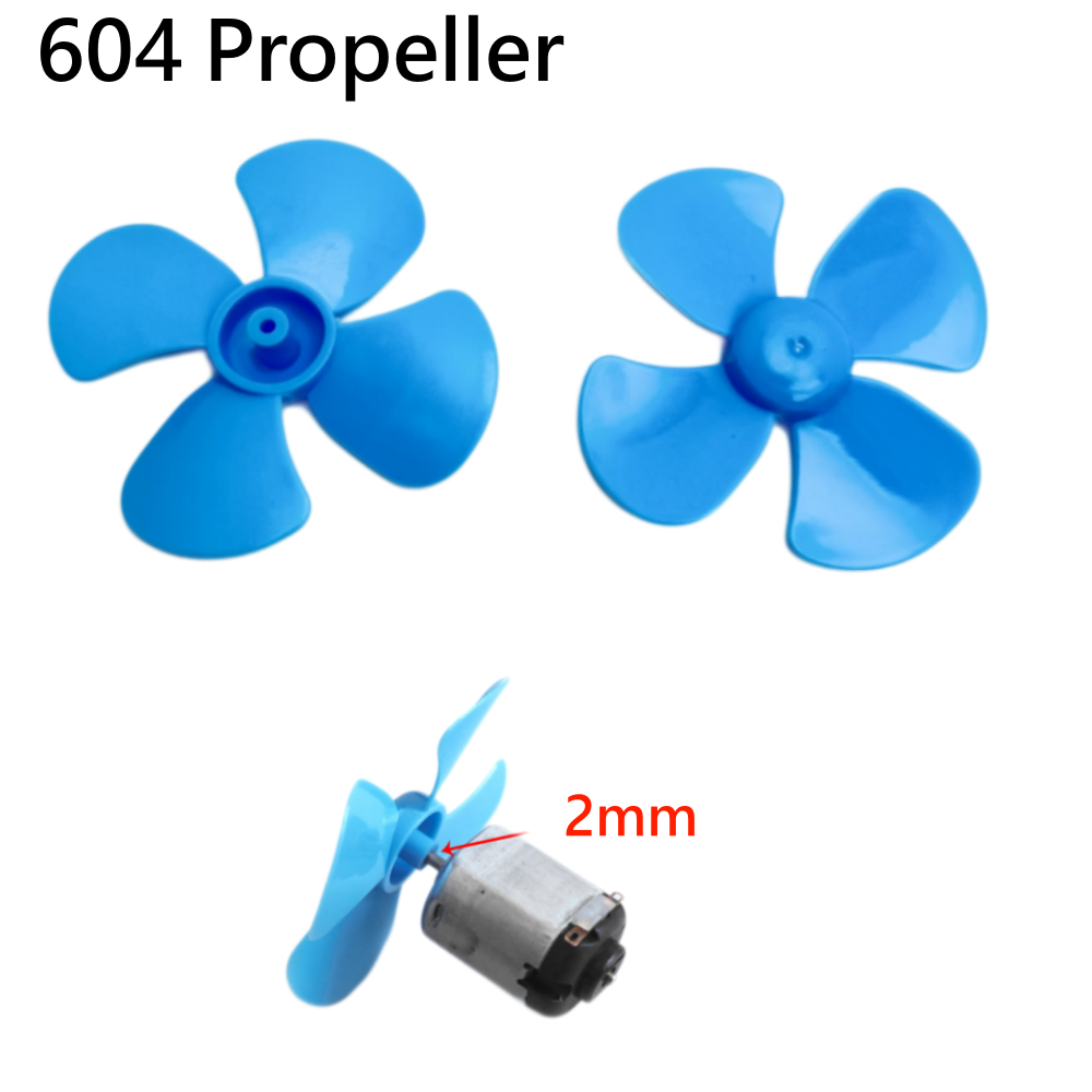 10 stuks 604 4-blads propeller - Science Toys Diy recensie en prijs