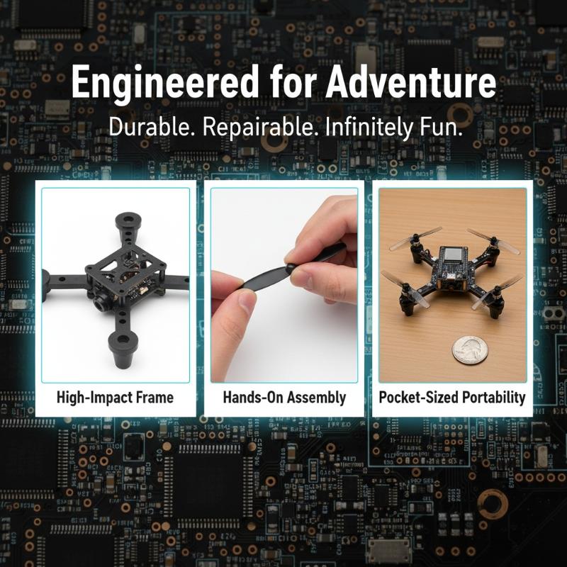 Mini DIY Programmeerbare Drone - Science Hobbyist recensie en prijs