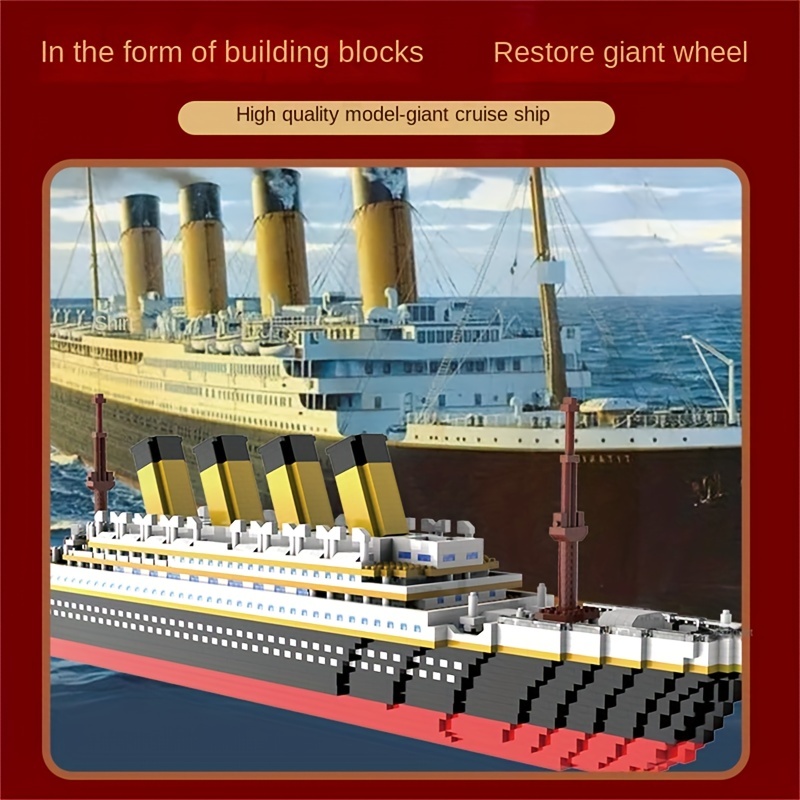 Titanic bouwsteen assemblage s - Science Olympiad recensie en prijs
