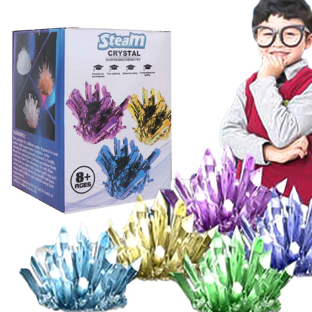 Kristallen kweken Kristallen k - Science Toys Diy recensie en prijs
