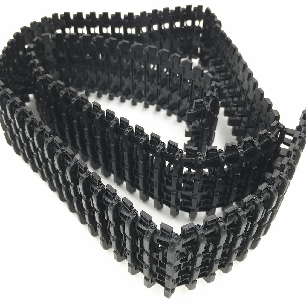 Zwarte tankketting van kunstst - Science Toys Diy recensie en prijs