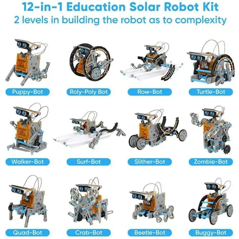 13-in-1 robotwetenschappenset  - Science Project Robot recensie en prijs